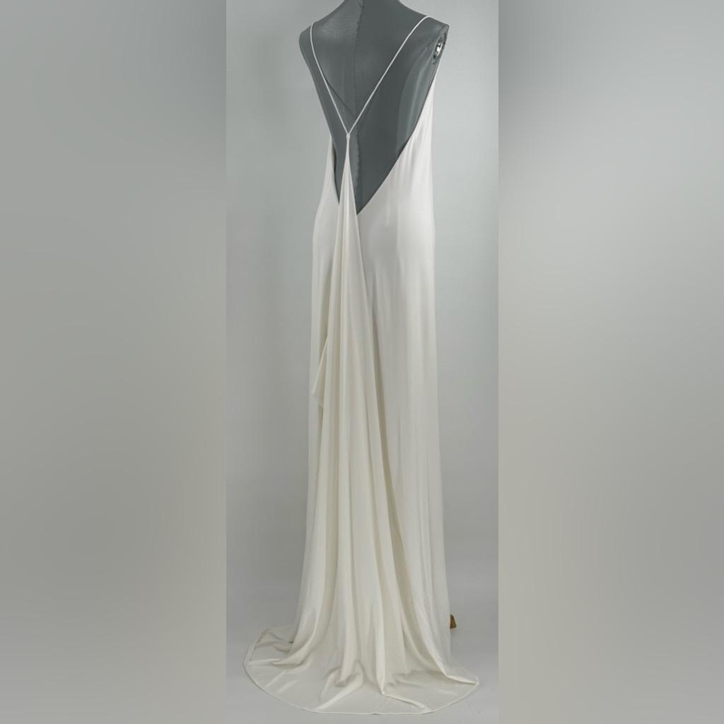 Rat & Boa Ivory Backless Maxi Slip Dress — image 6 of 8